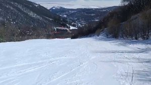 Обзор горнолыжной трассы Цахкадзор Армения 28.03.24 Overview of the Tsakhkadzor ski slope Armenia