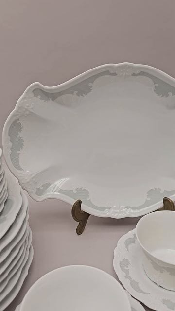 Baronessa Tirschenreuth столово чайный сервиз #фарфор #находки #барахолка #обзор смотреть онлайн