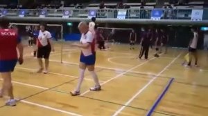 Наши в Японии. Миниволей