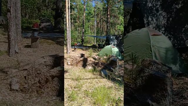 Обустройство лагеря на острове Выборгского залива 🏕 смотреть онлайн
