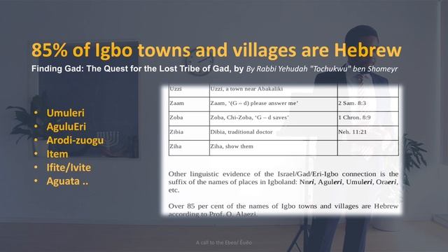 A Call to the Ebeo, Ndi Igbo pt2