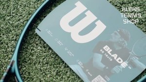 Теннисная ракетка Wilson Blade 98 16х19 V9. Сочетает точность и превосходное ощущение мяча