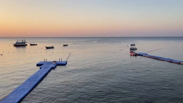 Sunrise. Sharm el Sheikh. Egypt. Красивый рассвет в Египте. смотреть онлайн