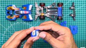 TAMIYA GUN BLUSTER XTO ~ FM-A Chassis(unboxing+test run)