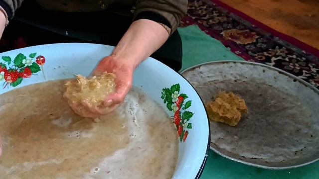 Səməninin Bişirilməsi😋 #novruz #bayram #qusar #azərbaycan #кусары #азербайджан #cooking