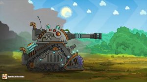 HomeAnimations - Мультики про танки  КВ-44м на грани уничтожения - Мультики про танки