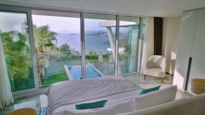 Отели в Бодруме 5 звёзд на первой линии с велнес. POOL VILLA. #отели в бодруме с песчаным пляжем