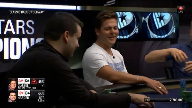 Турнир по покеру Финальный стол Багамские острова на русском день 6 часть 1-я