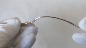 Карл Фаберже столовая вилка, царское серебро 84 проба.