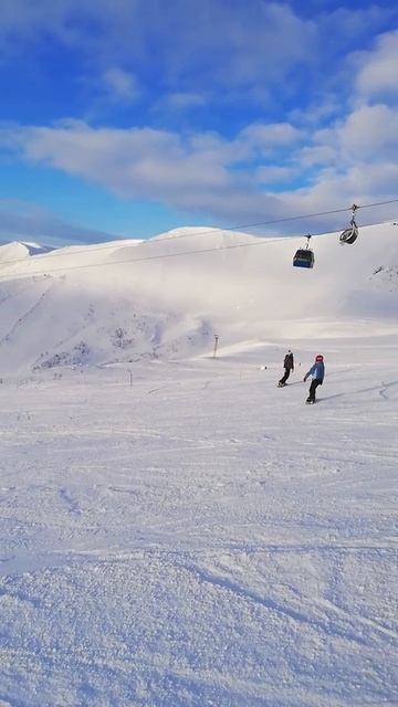 Мурманская обл, Кировск, горнолыжный курорт "Большой Вудъявр" смотреть онлайн