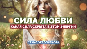 СИЛА ЛЮБВИ. КАКАЯ СИЛА СКРЫТА В ЭТОЙ ЭНЕРГИИ: СЕАНС ЭКЗОГИПНОЗА