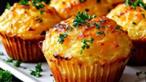 💣Рецепт закуски - БОМБА!!! Эти картофельные кексы мгновенно произведут впечатление на всех!
