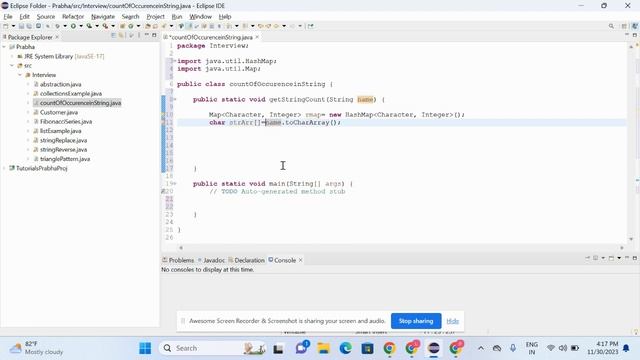Count of Occurrence in a String || HashMap || - தமிழில் Java Programming - Rotty Prabha смотреть онлайн