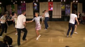 Vladimir & Kamila's Intermediate Boogie Woogie Class at June 2016 Tantsclass Concert