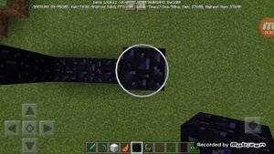 Как построить портал в АД в Mainecraft на Androide