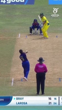 Don't miss the @aramco POTM Highlights of Caoimhe Bray's fiery knock against Nepal! #U19WorldCup