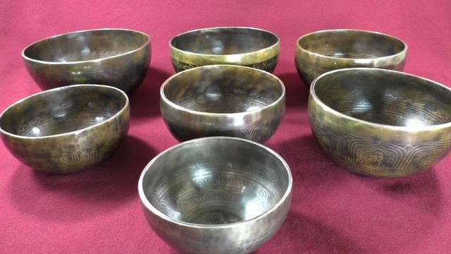 Комплект поющих чаш Премиум Блэк 21-06 смотреть онлайн