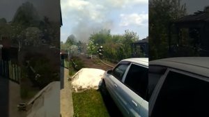 ПОЖАРНИКИ ТУШАТ ПОЖАР