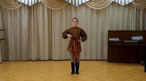 Мажукин Евгений, песня "Течёт речка по песочку", Московская ДШИ Палитра, с. Горьковка, рук. Седых ОВ