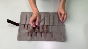 пенал скрутка для кистей