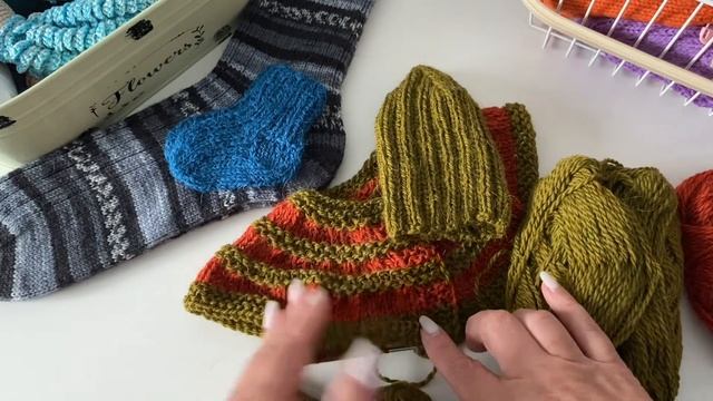 Вязальный влог/ лиса готова, носки, вязание торопыжкам 🧶 смотреть онлайн