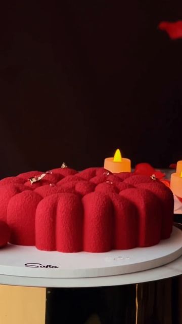 муссовый тортик с сердечками❤️ смотреть онлайн