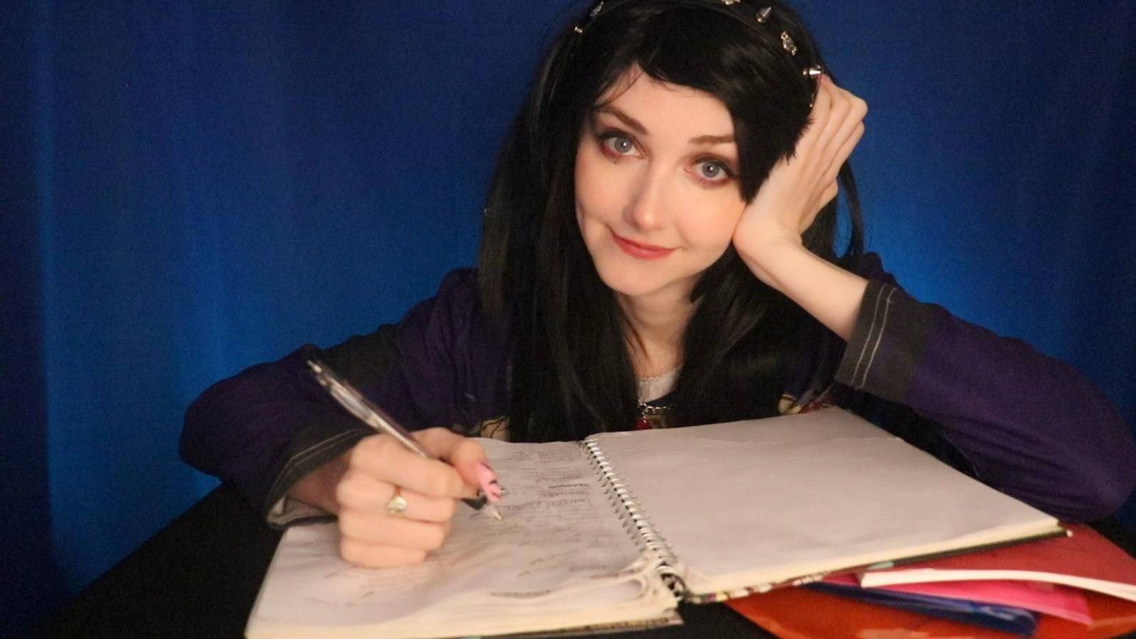 [VisualSounds1 ASMR] Detention with the Quiet Girl in Class