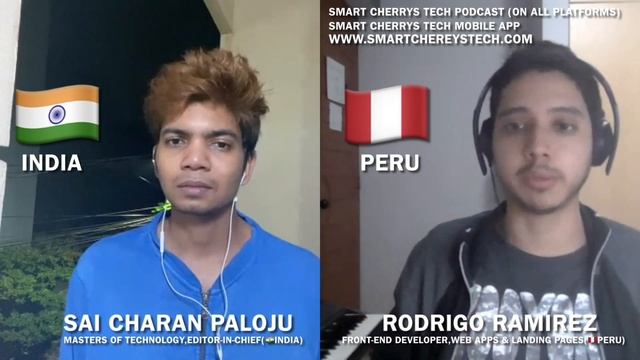 Sai Talks with Peru Front-End Developer, Web Apps & Landing Pages Rodrigo Ramirez | #SaiCharanPaloj смотреть онлайн