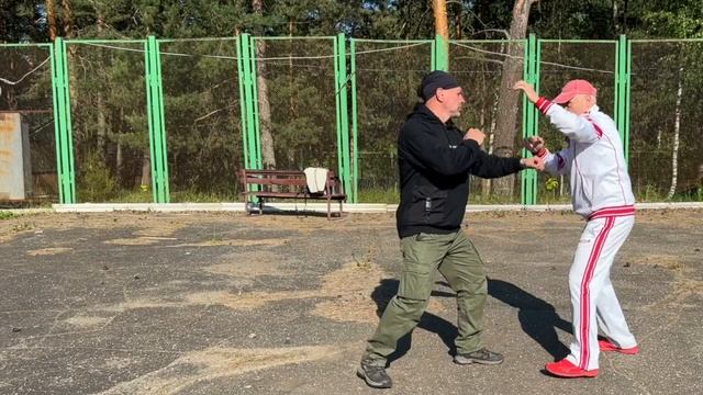 Летняя Школа Ицюань-2023 (51) / Проработка Чжи Цюань в паре / Цзоубу Шили