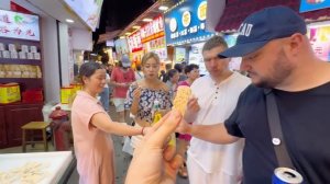 Dima CH накормил холодцом из ЧЕРВЕЙ. Китайский стритфуд в Сямэне | УЖАС на УЖИН #6