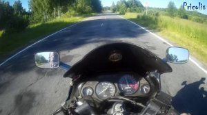 Kawasaki ZZR 400 (2) Зизер мотобудни vol 9.  Октябрьский (Сеньково) - Никологоры (Брыково)