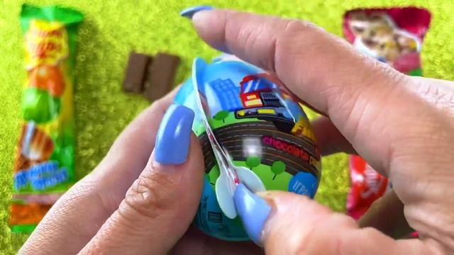 ASMR Opening | Yummy Kinder, Double Chupa Chups, Mini KitKat & Cereal Bar Tasty Candy Video смотреть онлайн