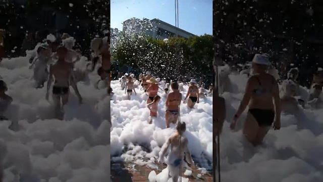 Пенная дискотека "Золотой берег" август 2019 смотреть онлайн