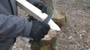 Нож CAIMANO NERO N.A. Extrema Ratio. Уличный тест