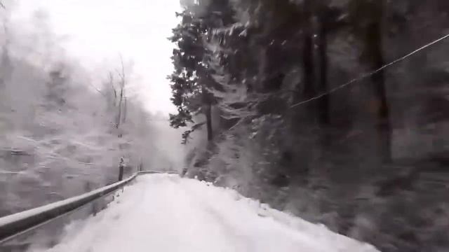 Зима в Карпатах казкова