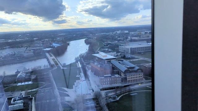 Обзор номера в отеле JW Marriott in Indianapolis. смотреть онлайн