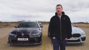 Кто победит в гонке ? BMW M4 CS или М8 Competition?