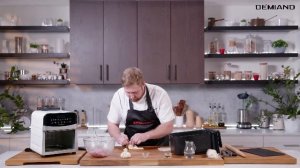 Кулинарная школа Demiand. Выпуск 25. Готовим жареные хинкали в аэрогриле.
