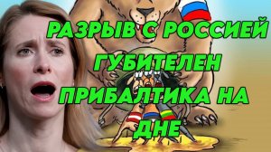 Разрыв с Россией губителен. Прибалтика на дне