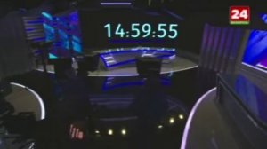 Фрагмент анонса, начало ретрансляции Беларусь 1 и начало новостей (Беларусь 24, 29.07.2020 15:00 МС