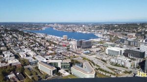 Город Сиэтл. Башня «Космическая игла»