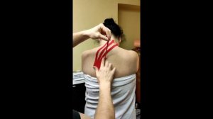 Тейпирование шейного отдела (Холка)