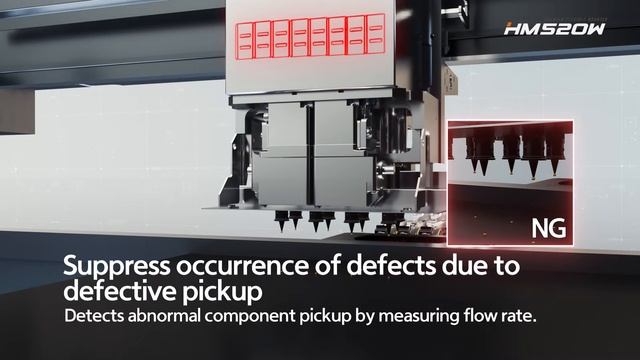 Сверхгибкий универсальный автомат-установщик компонентов SMD Hanwha HM520W
