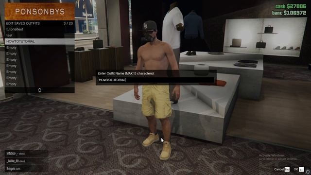 How To Change and Save Outfits In GTA 5 Online - Full Guide