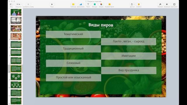 Концепция и секреты вегетарианского пира смотреть онлайн