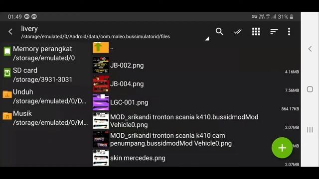 CARA MEMASANG LIVERY ATAU SKIN KUALITAS HD BUS SIMULATOR INDONESIA AGAR TIDAK BURAM ATAU BURIK