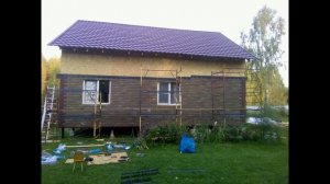 Из брусового дома - в каркасный!!! Часть третья.