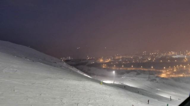 Горнолыжный склон Кировска глазами корреспондента ТВ-21 смотреть онлайн