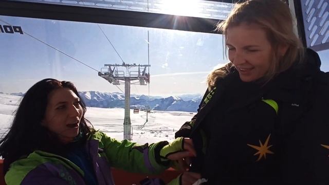 Гудаури 2019-20. Танцы в гондоле )) смотреть онлайн