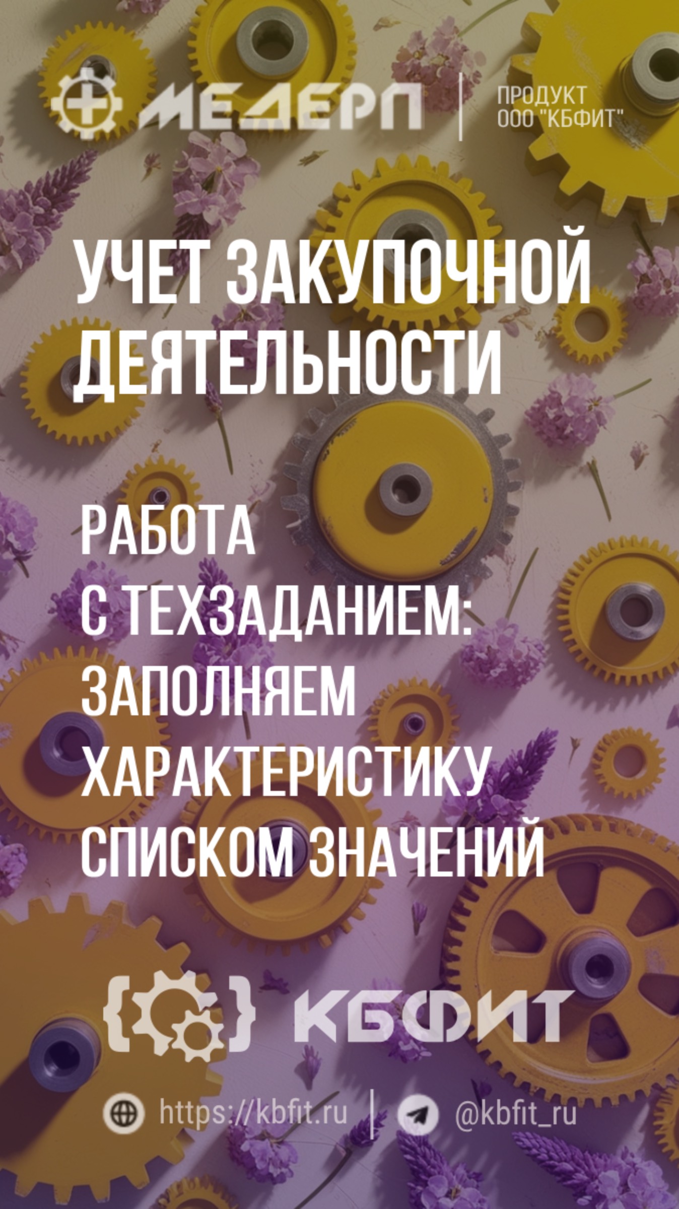 КБФИТ: МЕДЕРП. Учет НСИ: Работа с техзаданием: Заполняем характеристику списком значений